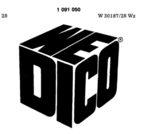 WEDICO Logo (DPMA, 11/05/1979)