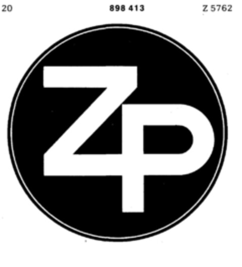 ZP Logo (DPMA, 16.01.1971)