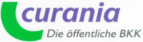 curania Die öffentliche BKK Logo (DPMA, 03.04.2000)