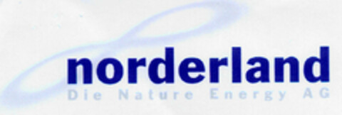 norderland Die Nature Energy AG Logo (DPMA, 04.10.2000)