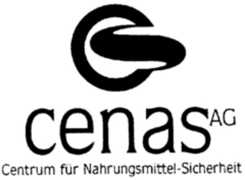 cenas AG Centrum für Nahrungsmittel-Sicherheit Logo (DPMA, 24.04.2001)