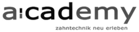 a:cademy zahntechnik neu erleben Logo (DPMA, 02/04/2008)