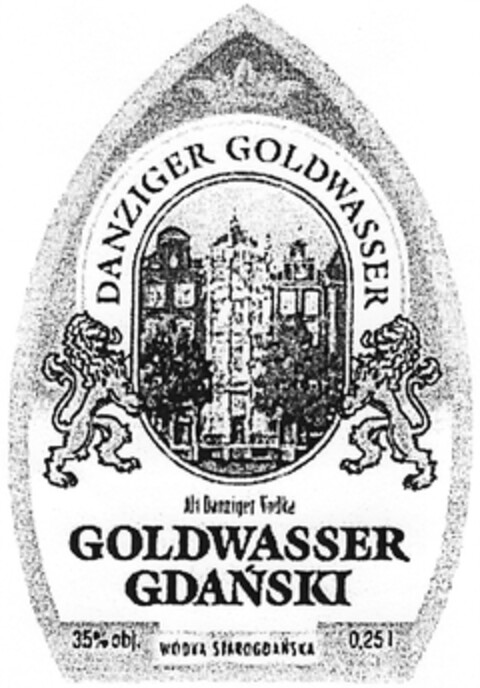 DANZIGER GOLDWASSER Logo (DPMA, 02/26/2008)