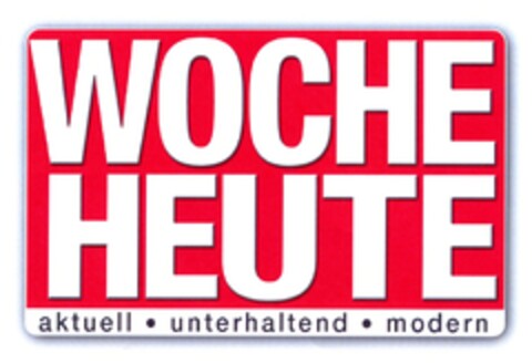 WOCHE HEUTE Logo (DPMA, 10.04.2008)