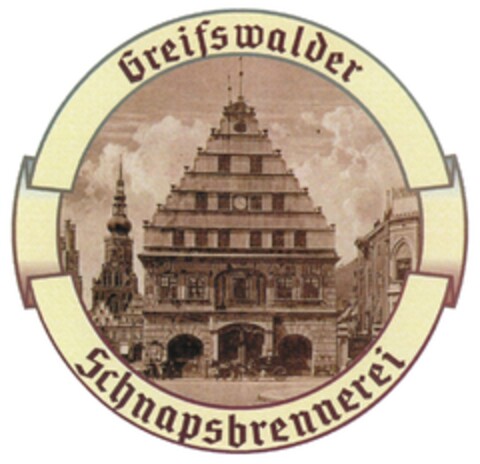 Greifswalder Schnapsbrennerei Logo (DPMA, 02/03/2012)