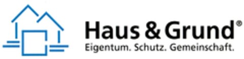 Haus & Grund Eigentum. Schutz. Gemeinschaft. Logo (DPMA, 01.06.2012)