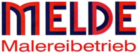 MELDE Malereibetrieb Logo (DPMA, 08/16/2012)