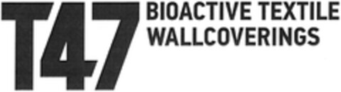 T47 BIOACTIVE TEXTILE WALLCOVERINGS Logo (DPMA, 27.03.2014)