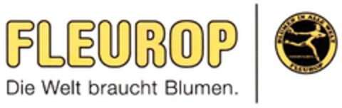 FLEUROP Die Welt braucht Blumen. Logo (DPMA, 07/08/2014)