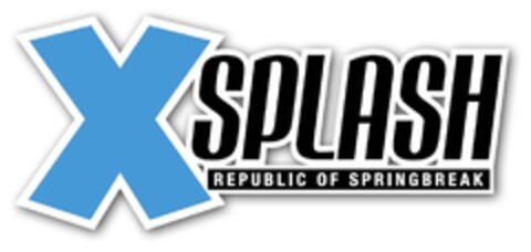 XSPLASH - REPUBLIC OF SPRINGBREAK Logo (DPMA, 04/10/2015)