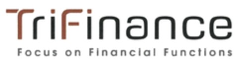 TriFinance Focus on Financial Functions Logo (DPMA, 24.08.2016)