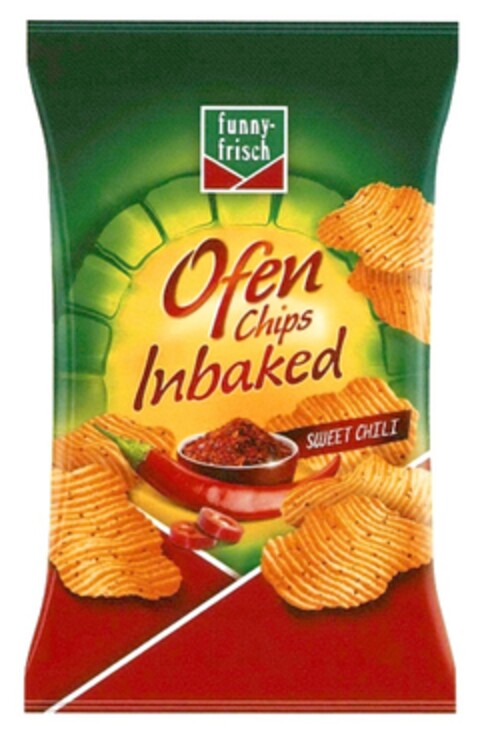 funny-frisch Ofen Chips Inbaked SWEET CHILI Logo (DPMA, 06/11/2018)