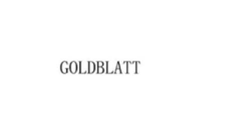 GOLDBLATT Logo (DPMA, 01.08.2018)