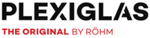 PLEXIGLAS THE ORIGINAL BY RÖHM Logo (DPMA, 05.12.2019)
