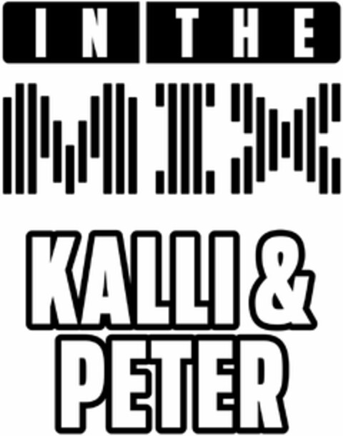 IN THE MIX KALLI & PETER Logo (DPMA, 01.12.2020)