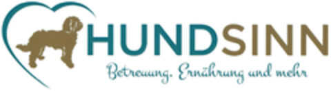 HUNDSINN Betreuung. Ernährung und mehr Logo (DPMA, 25.06.2021)