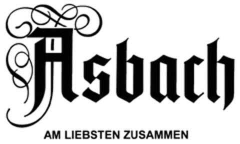 Asbach AM LIEBSTEN ZUSAMMEN Logo (DPMA, 14.09.2021)