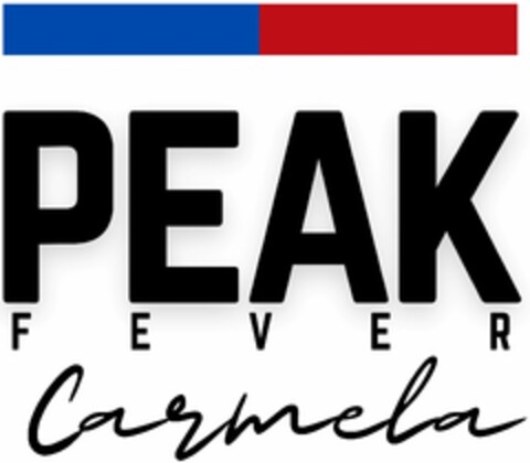 PEAK F E V E R Carmela Logo (DPMA, 06/21/2023)