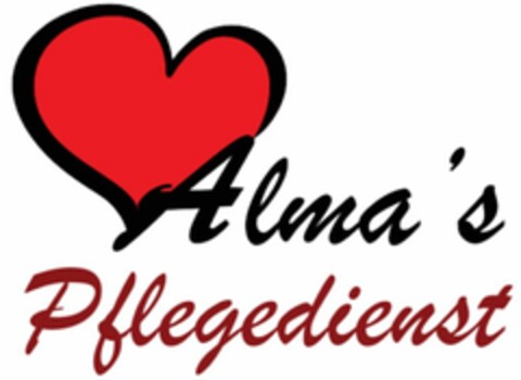 Alma's Pflegedienst Logo (DPMA, 11.03.2024)