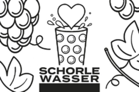 SCHORLE WASSER Logo (DPMA, 23.04.2024)