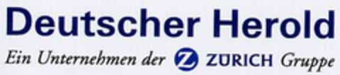 Deutscher Herold Ein Unternehmen der Z ZÜRICH Gruppe Logo (DPMA, 09/02/2002)