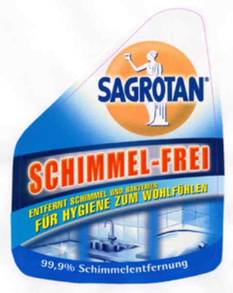 SAGROTAN SCHIMMEL-FREI Logo (DPMA, 06/07/2005)