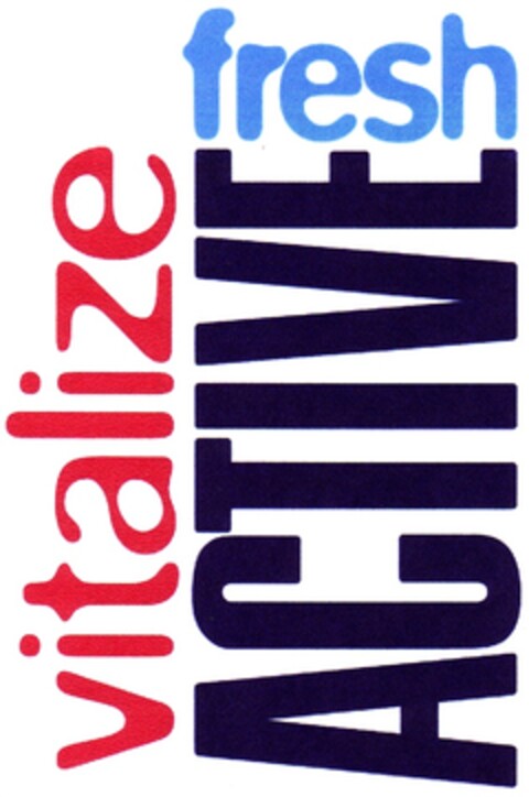 vitalize ACTIVE fresh Logo (DPMA, 09/12/2007)