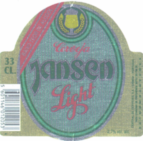 Jansen Light Logo (DPMA, 02/28/1995)