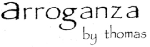 arroganza by thomas Logo (DPMA, 01/23/1996)