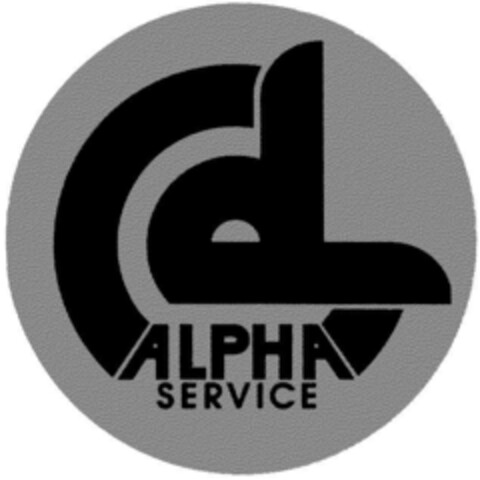 ALPHA SERVICE Logo (DPMA, 02/25/1992)