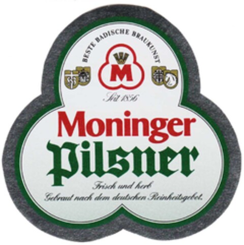 Moninger PILSNER Logo (DPMA, 10.12.1987)