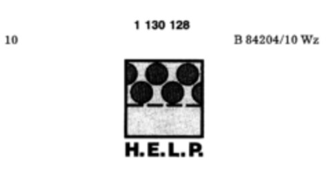 H.E.L.P. Logo (DPMA, 31.03.1988)