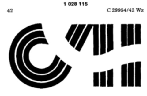 CH Logo (DPMA, 22.01.1981)