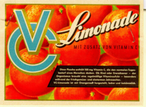 VC Limonade Logo (DPMA, 15.10.1960)
