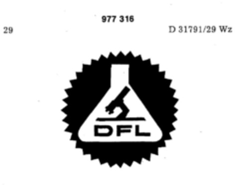 DFL Logo (DPMA, 28.11.1977)