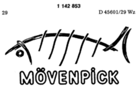 MÖVENPICK Logo (DPMA, 17.11.1988)