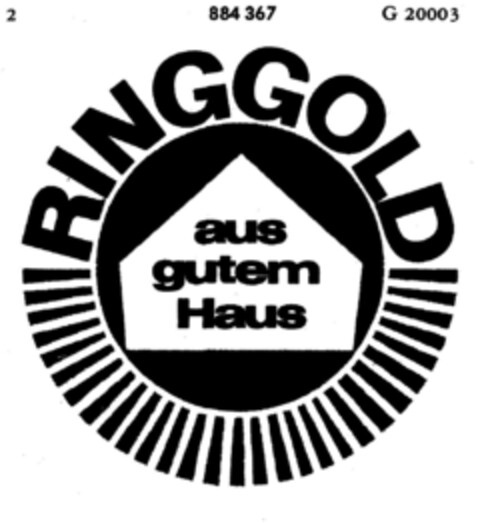 RINGGOLD aus gutem Haus Logo (DPMA, 14.08.1970)