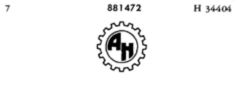 AH Logo (DPMA, 22.05.1970)