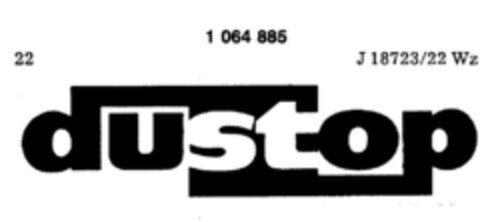 dustop Logo (DPMA, 11.11.1983)