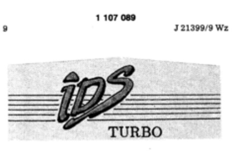 IDS TURBO Logo (DPMA, 24.10.1986)