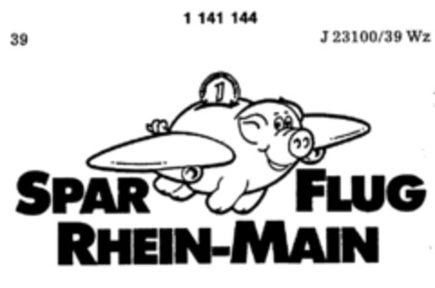 SPAR FLUG RHEIN-MAIN Logo (DPMA, 13.07.1988)