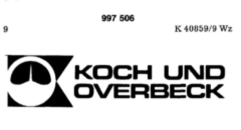 KOCH UND OVERBECK Logo (DPMA, 12.05.1979)