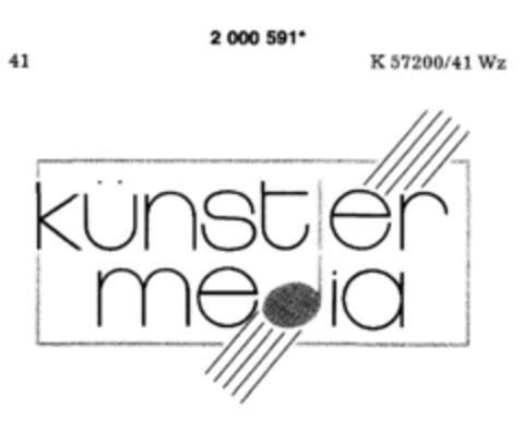 künstler media Logo (DPMA, 21.12.1990)