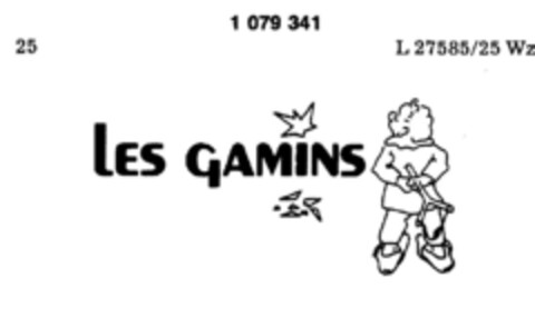 Les Gamins Logo (DPMA, 05.09.1984)