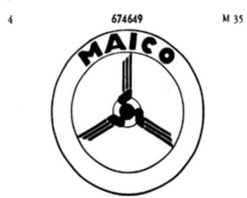 MAICO Logo (DPMA, 08.10.1949)