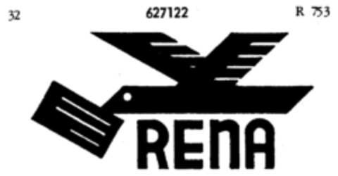 RENA Logo (DPMA, 01.04.1950)