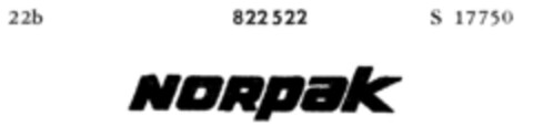 NORPAK Logo (DPMA, 14.07.1965)