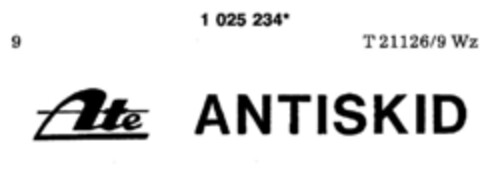 Ate ANTISKID Logo (DPMA, 12.06.1981)