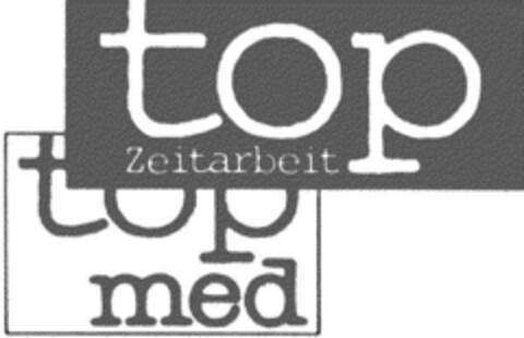 top Zeitarbeit top med Logo (DPMA, 07/28/1992)