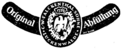 FALCKENTHAL Original Abfüllung Logo (DPMA, 21.03.1950)